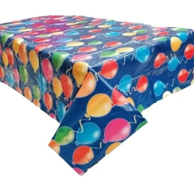 Afbeelding van ALMACENESADAN, 5166 Verjaardagsfeest, tafelkleed, 120 x 180 cm, gelicentieerd product, Toy Story (ballons)