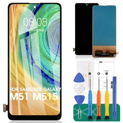 Afbeelding van Voor Samsung Galaxy M51 Lcd scherm Vervanging M515 Touch Digitizer Vergadering SM M515F, M515F/DSN Reparatie Onderdelen Kits(Niet Origineel) (geen vingerafdrukfunctie)