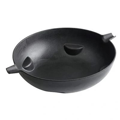 Afbeelding van tepro Grillaccessoires, gietijzeren wok inlegger, rooster in roostersysteem rond 57 cm Ø