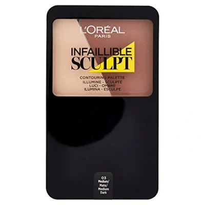 Afbeelding van L&#039;oreal Infallible Sculpt Contouring Palette 03 Medium Dark