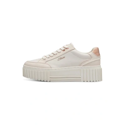 Afbeelding van s.Oliver Sneakers laag, Dames, Maat: 39, Light pink com Hoogwaardig imitatieleer