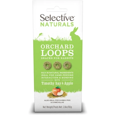 Afbeelding van Supreme Selective Naturals Orchard Loops Knaagdiersnack 80 g