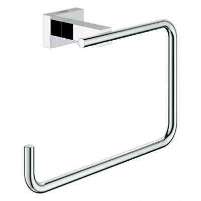 Afbeelding van Grohe Essentials Cube handdoekring chr.