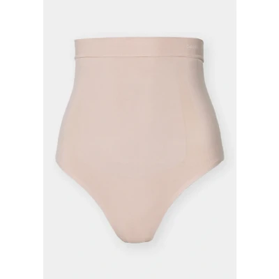 Afbeelding van Calvin Klein Underwear Shapewear Extra FIRM Seamless Thong Secure Sculpt Shapewear, Dames, Maat: Small, Cedar