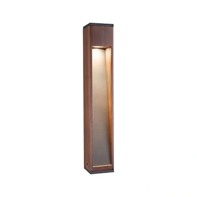 Afbeelding van Paulmann 94678 Poller Trabia 60 Staande LED buitenlamp GU10 3.5 W Hout