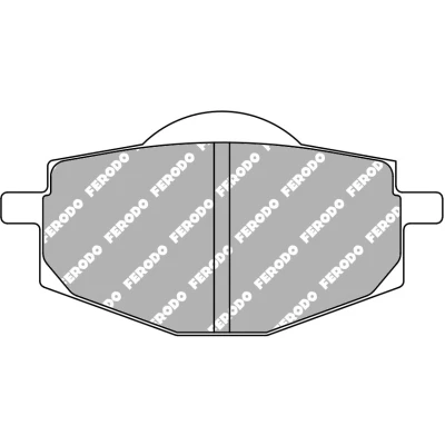 Afbeelding van Remblok set, schijfrem FERODO FDB383EF