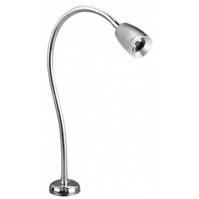 Afbeelding van Kaartleeslamp led verchroomd messing