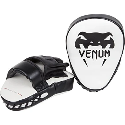 Afbeelding van Venum Licht Focus Mitts Wit/Zwart (Pair)