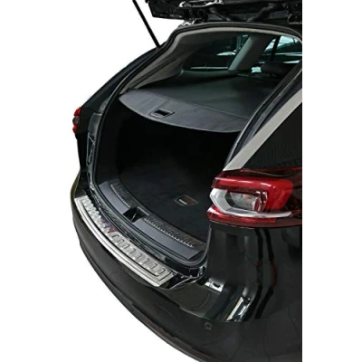 Afbeelding van Bumperbescherming roestvrij staal mat compatibel met Opel Insignia B Sports Tourer vanaf bouwjaar 2017 premium kwaliteit van Recambo