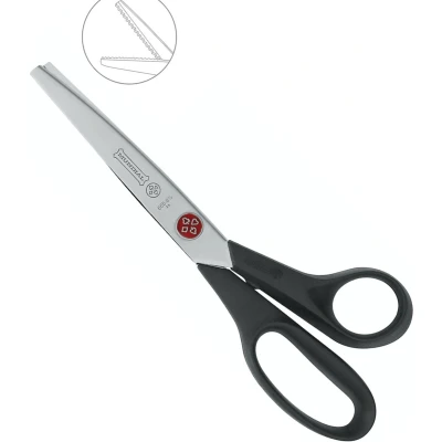 Afbeelding van Mundial Professionele Kartelschaar met Microvertanding 21 cm Ergonomisch Heft