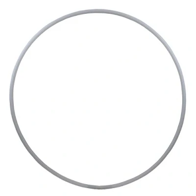 Afbeelding van HOOPOMANIA Hoelahoep blanco 16mm [90cm wit] kunststof band van HDPE