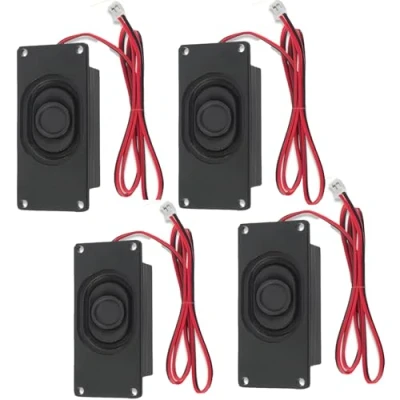 Afbeelding van GERUI 4 stuks luidsprekers 3 watt 8 ohm W JST PH2.0 interface voor Arduino moederbord elektronische doe het zelfprojecten en LCD tv monitoren