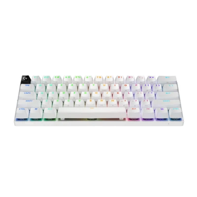 Afbeelding van Logitech G PRO X 60 Mechanisch Gaming Toetsenbord Wit QWERTY