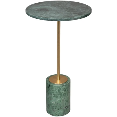 Afbeelding van Dutchbone Bijzettafel Gunnar Groen Marmer