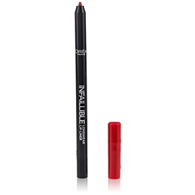 Afbeelding van L&#039;Oréal Infallible Longwear Lipliner 711 Invincible Red