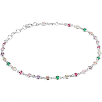 Afbeelding van Armband Zilver Zirkonia 3,0 mm 16,5 + 2 cm