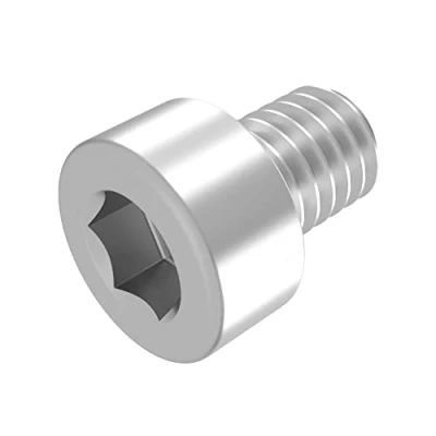 Afbeelding van SECCARO Cilinderschroef M4 x 5 mm, roestvrij staal VA V2A A2, DIN 912 / ISO 4762, binnenzeskant, volledige schroefdraad, 20 stuks