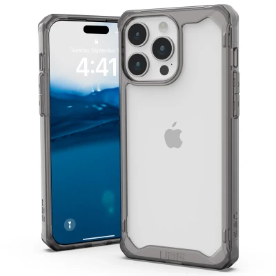 Afbeelding van Apple iPhone 15 Pro Max Hoesje Kunststof UAG Hardcase/Backcover Grijs Telefoonhoesje Shockproof/Valbescherming