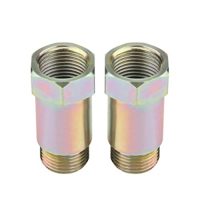 Afbeelding van Fydun Sensore Di Ossigeno Extender, 2Pcs 45mm M18 * 1,5 O2 Extension Spacer Bungs Adapter Giallo