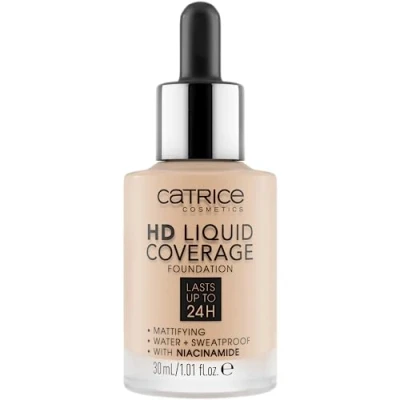 Afbeelding van Catrice HD Liquid Coverage Foundation 010 Light Beige 30 ml