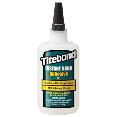 Afbeelding van Titebond 623/1 seconden lijmgel voor houtbewerking, 57 g