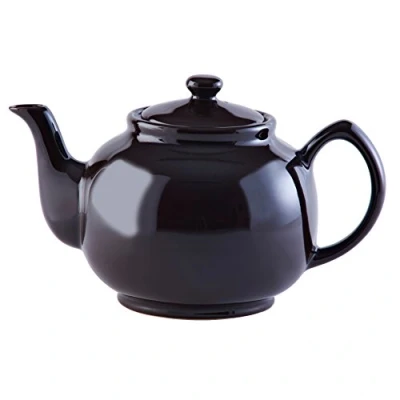 Afbeelding van Price en Kensington Theepot 10 pers. Niet zwaar Handvat blijft koud 1u warm Aardewerk Donkerbruin 1.5 L