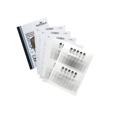 Afbeelding van Durable Congresspeldenset 60 x 90 mm met clip