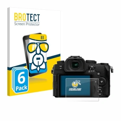 Afbeelding van BROTECT Screenprotector voor Panasonic Lumix DC G97 Folie Beschermfolie Beschermglas transparant (6 Stuks)