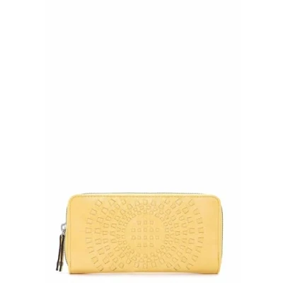 Afbeelding van SURI FREY Portemonnee Ruby Zip Around Wallet Yellow Geel