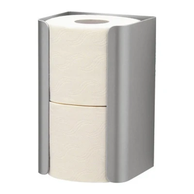 Afbeelding van MediQo line reserverolhouder 2 rols MQRRH2A aluminium