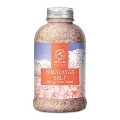 Afbeelding van Badzout Himalaya 600g Zeezout Tegen Acne Droge Huid Spierpijn Vermoeidheid Huidverzorging Aromatherapie Anti Stress Bad Spa Wellness Ontspanning Aging