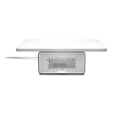 Afbeelding van Kensington FreshView Monitorstandaard Met Luchtreiniger, USB Voeding, Geschikt Voor Laptops, Notebooks En Monitors Tot 27 Inch, Wit, K55460EU