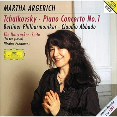 Afbeelding van Martha Argerich, Berliner Philharmoniker, Claudio Abbato Tchaikovsky: Piano Concerto No.1; The Nutcracker S (CD)