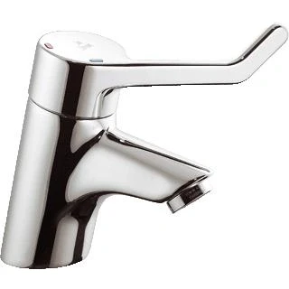 Afbeelding van Ideal Standard Ceraplus 1 gats wastafelkraan zonder waste, met hendel
