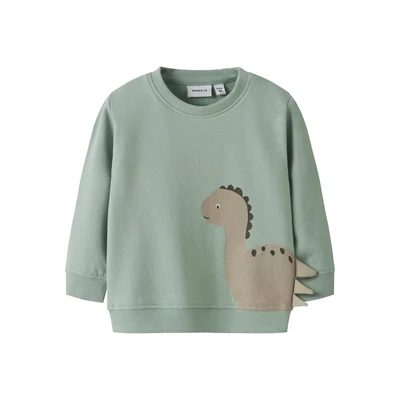 Afbeelding van Name It baby jongens trui NIXEN Jadeite Regular Fit