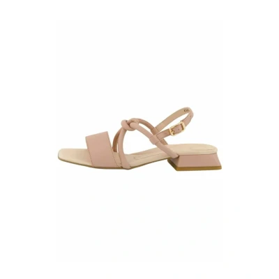 Afbeelding van Paul Green Sandalen, Dames, Maat: 36, Future nappa biscuit 017 Imitatieleer/ textiel