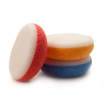 Afbeelding van martini SPA Massage Color Tonic Family Pack ronde spons, polyurethaan, vorm, verschillende kleuren, 41 g, 3 stuks Made in Italy