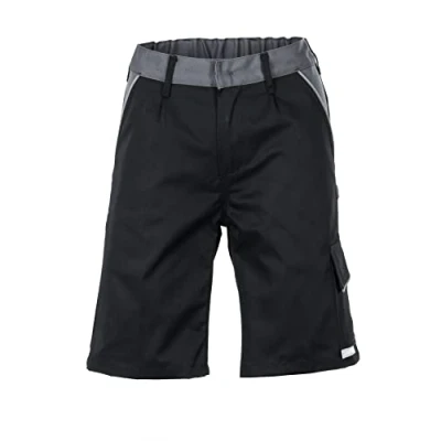Afbeelding van Planam Highline herenshort zwart leisteen zink model 2714 maat S