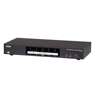 Afbeelding van DisplayPort switch Aten 4 poorten (2 x 4K@60Hz, MST, KVM)