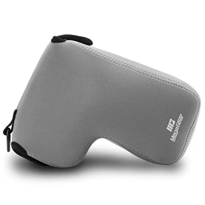 Afbeelding van MegaGear MG1532 Nikon Coolpix P1000 ultralichte cameratas van neopreen grijs