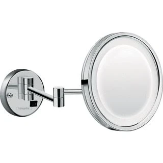 Afbeelding van hansgrohe logis universal scheerspiegel met led verlichting chroom 73570000