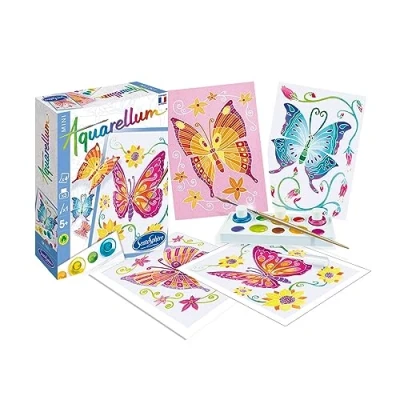 Afbeelding van SentoSphère Aquarellum Mini Vlinders