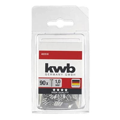 Afbeelding van kwb 402510 Adereindhulzen 1 mm² 90 stuk(s)