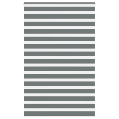 Afbeelding van Zebra rolgordijn 150x230 cm stofbreedte 145,9 donkergrijs