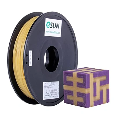 Afbeelding van eSUN Water Oplosbare PVA Gloeidraad 1.75mm, 3D Printer Gloeidraad, Dimensionale Nauwkeurigheid +/ 0.05mm, 0.5KG (1.1 LBS) Spoel Printen Materiaal voor Printer, Natuurlijk