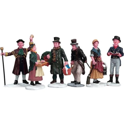 Afbeelding van Village people figurines LEMAX