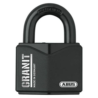 Afbeelding van Abus 190831 Graniet 37/55 Premium Slot Voor De Hoogste Eisen Veiligheidsniveau 10 inclusief 2 Sleutels, Zwart