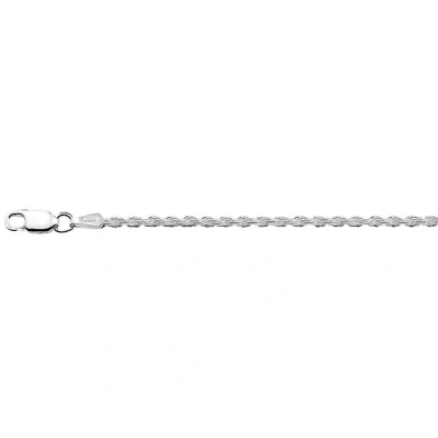 Afbeelding van YO&amp;NO Enkelbandje Zilver Koord 2mm 24cm Sieraden vrouw 925