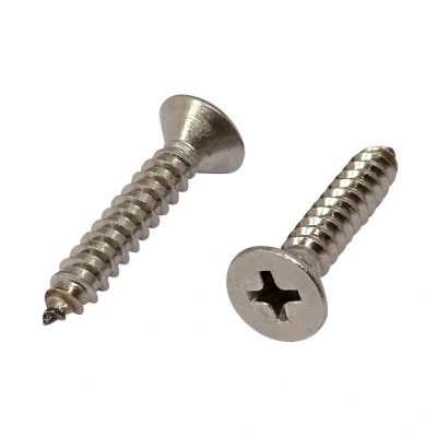 Afbeelding van Zelftappers DIN 7982 vlakkop RVS A2 4,8x25 200 stuks