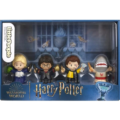 Afbeelding van Little People Collector Harry Potter en The Goblet of Fire Special Edition Set voor volwassenen fans, 4 figuren in een displaybox